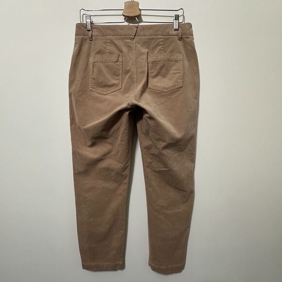 Joie Painter Chino Pants 28 Deep Blush Velvety Ankle Pockets Trendy Classic NEW - Picture 7 of 11